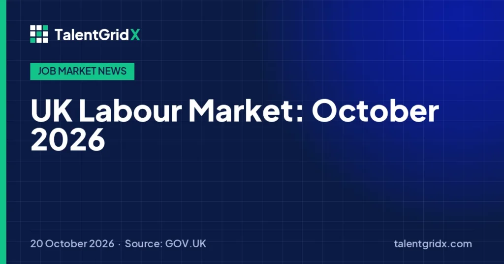 Job Market News: UK Labour Market: October 2026